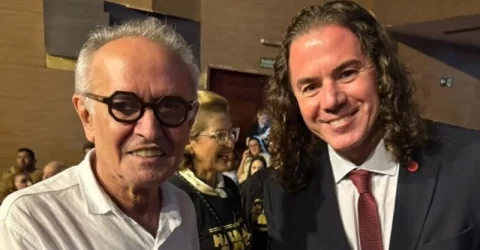 Kassab autoriza Pedro Cunha Lima a negociar aliança com Cícero Lucena para 2026 - Imagem do artigo original